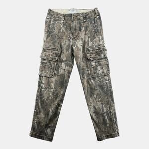 Hollister Camo Cargo Pants Men’s W30 L32 Loose Fit Utility Y2K